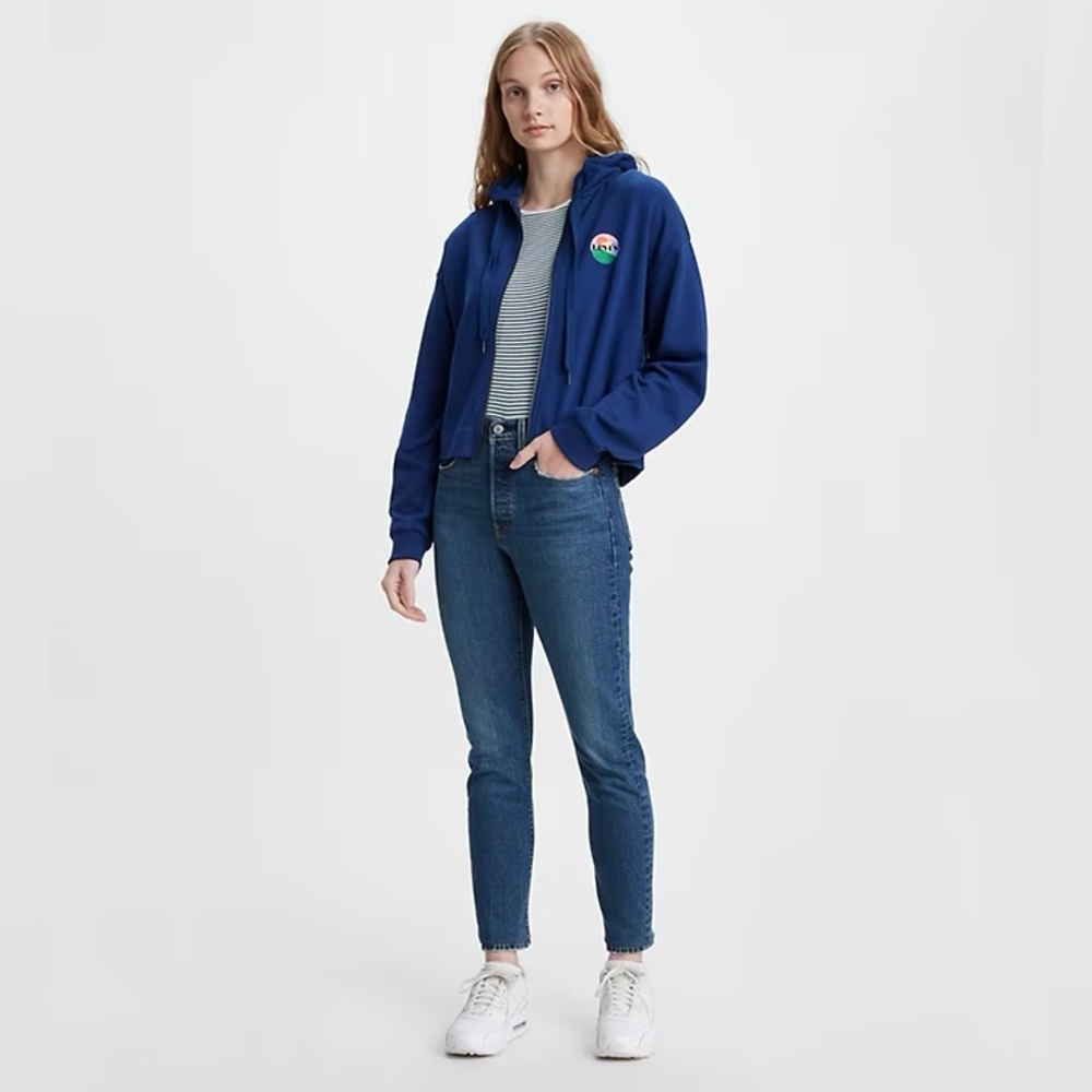 Levi’s 501 Skinny Jeans in Charleston Yard- Medium Wash 23x30